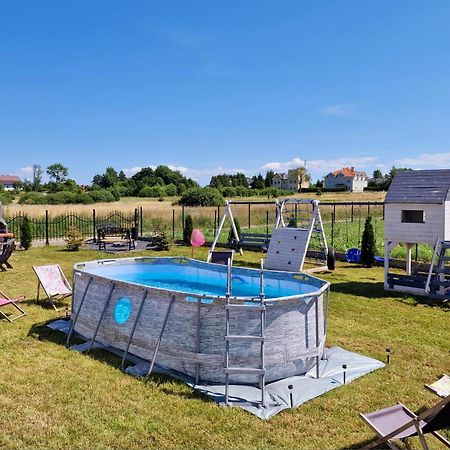 Diamenty Baltyku Domki Wakacyjne Balia Z Jacuzzi Mielenko Exterior photo